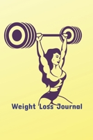 Weight Loss Journal: Food + Fitness Journal: Daily Activity and Fitness Tracker to Cultivate a Better You 1692303201 Book Cover