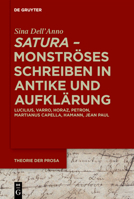 >Satura: Lucilius, Varro, Horaz, Petron, Martianus Capella, Hamann, Jean Paul 3110998572 Book Cover