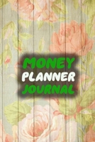 Money Planner Journal: Floral 52 Weeks or 365 Days Budget Management Organizer Notebook To Debt Out or Passive Income | Flowers Wall Painting Print 1691136085 Book Cover