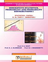 Descriptive Statistics, Probability And Probability Distributions - I 9351647382 Book Cover