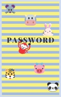 Password: An Organizer for All Your Passwords, Password Log Book, Internet Password Organizer, Alphabetical Password Book, Logbook To Protect Usernames and ... notebook, password book small 5 x 8 1671711629 Book Cover