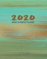 2020 Weekly & Monthly Planner: Appointment Planner, Diary and Daily Organizer with Lined Paper for Notes | Include To-Do List and Priorities Space – Oil Paint Color 1700468952 Book Cover