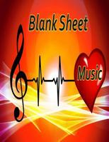 Blank Sheet Music: For Ukulele 150 pages Blank Music Sheet Paper, Manuscript, Four Horizontal Lines for Ukulele Strings and Fives Blank Tabs & Staff 1723563366 Book Cover