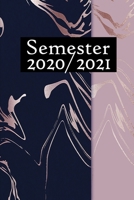 Semester 2020 / 2021: Semesterplaner für das Jahr 2020 und 2021 Band 4 zum Planen und Organisieren für Dein Semester (German Edition) 1676139427 Book Cover