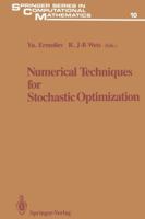 Numerical Techniques for Stochastic Optimization 3642648134 Book Cover