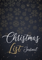 Christmas List Journal: Christmas Notebook with Checklist Boxes and Lines,109 Pages,7"×10"|Journal Entries For Your Creative Ideas and Adventures 1699682712 Book Cover