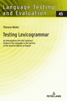 Testing Lexicogrammar 3631865406 Book Cover