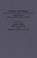 Wole Soyinka (Grome Press Modern Dramatists) 0313239371 Book Cover