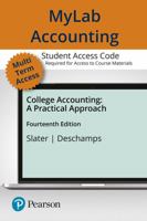 College Accounting : A Practical Approach 0134731832 Book Cover