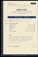 Additives: The Small Ingredients That Do Big Work: Rheology Modifiers, Dispersants, Wetting & Leveling Agents, Defoamers, Driers, and Corrosion Inhibitors B0HBNCKFT9 Book Cover