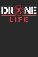 Notebook: Drone Dot Grid 6x9 120 Pages 1693245752 Book Cover