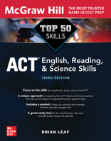 Top 50 ACT English, Reading, and Science Skills, Third Edition 1264274823 Book Cover