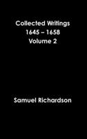 Collected Writings 1645 - 1658 Volume 2 1365496848 Book Cover