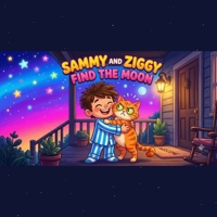 Sammy and Ziggy Find the Moon: A Silly Bedtime Adventure B0HD7Q43LX Book Cover