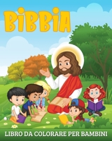 Bibbia Libro da Colorare per Bambini: 49 illustrazioni dall'Antico e dal Nuovo Testamento (Italian Edition) B0CSWRM3RM Book Cover