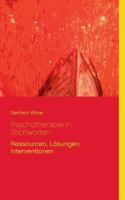 Psychotherapie in Stichworten: Ressourcen, Lösungen, Interventionen 3752846623 Book Cover