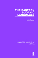 The Eastern Sudanic Languages 1138090859 Book Cover