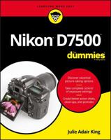 Nikon D7500 For Dummies (For Dummies 1119448328 Book Cover