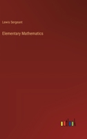 Elementary Mathematics 3368175092 Book Cover