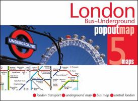 London Bus & Underground Popout Map 1910218162 Book Cover