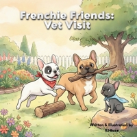 Frenchie Friends: Vet Visit: The Cone of Courage B0GNSDJ4LH Book Cover