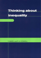 Thinking about Inequality 0521466962 Book Cover