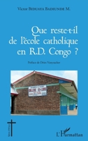 Que reste-t-il de l'école catholique en RD Congo ? (Églises d'Afrique) (French Edition) 2343152314 Book Cover