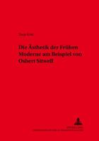 Die Aesthetik Der Fruehen Moderne Am Beispiel Von Osbert Sitwell 3631530765 Book Cover