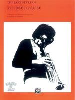 Jazz Style of Miles Davis 0769209823 Book Cover