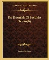 The Essentials Of Buddhist Philosophy 8120815920 Book Cover