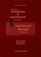 Assignments to Fundamentals of Legal Research & Legal Research Illustrated 1599413493 Book Cover