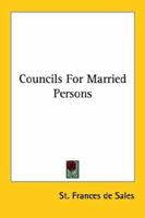 Councils For Married Persons 142533136X Book Cover