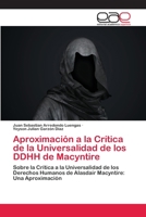 Aproximación a la Crítica de la Universalidad de los DDHH de Macyntire 6202116455 Book Cover