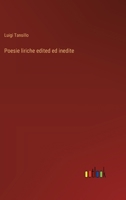 Poesie liriche edited ed inedite (Italian Edition) 3368715712 Book Cover