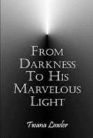 From Darkness To His Marvelous Light 1537736752 Book Cover