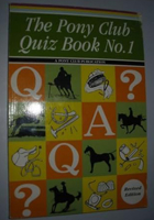 The Pony Club Quiz Book 0900226560 Book Cover