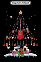 Composition Notebook: Christmas Tree Guitar Guitarist Funny Merry Xmas Gifts Music Journal/Notebook Blank Lined Ruled 6x9 100 Pages 1709844515 Book Cover