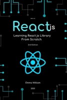 React js For Beginners: Learning React js Library From Scratch, 1st Edition B08HT565CP Book Cover