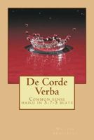 De Corde Verba: Common sense haiku in 5-7-5 beats 069229998X Book Cover