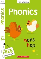 Phonics workbook for Ages 3-5 (Book 2): This preschool activity book includes a free mini-book and rewards certificate (Scholastic First Learning) 1407184067 Book Cover