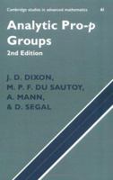 Analytic Pro-P Groups 0521542189 Book Cover