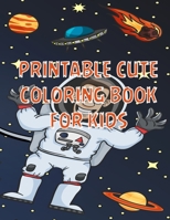 Printable Cute Coloring Book for Kids. Robot Coloring Book. Robot Coloring Book For Kids. 50 Pages - 8.5x 11: Printable Cute Coloring Book for Kids 1708192115 Book Cover