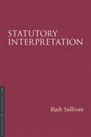 Statutory Interpretation 3/E 155221432X Book Cover