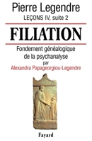 Filiation 2213597928 Book Cover