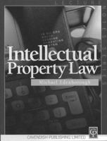 Intellectual Property Lecture Notes 1874241473 Book Cover