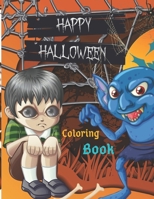 HALLOWEEN Coloring Book: A Unique Variety Of Coloring Pages B08GLP2QQ5 Book Cover