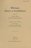 Melanges Chinois Et Bouddhiques, Volume 5: 1936-1937 9068312812 Book Cover