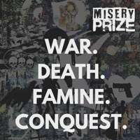 WAR. DEATH. FAMINE. CONQUEST. B0FK9YSBJP Book Cover