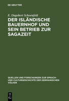 Der isländische Bauernhof und sein Betrieb zur Sagazeit 3863471415 Book Cover