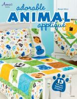 Adorable Animal Appliqué 1596357223 Book Cover